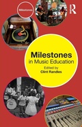 Cover: Milestones in Music Education - Routledge