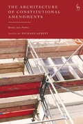Cover: The Architecture of Constitutional Amendments - Hart Publishing