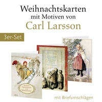 Enlarge image Cover: 3er-Set Weihnachtskarten mit Motiven von Carl Larsson - St. Benno