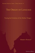 Cover: The Origin of Language - Gorgias Press