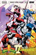 Cover: Mighty Morphin Power Rangers/ Teenage Mutant Ninja Turtles II #5 - Boom Entertainment