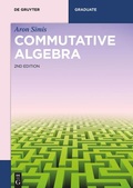 Cover: Commutative Algebra - De Gruyter