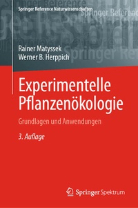 Abbildung von: Experimentelle Pflanzenökologie - Springer Spektrum