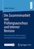 Cover: Die Zusammenarbeit von Pr&uuml;fungsausschuss und Interner Revision - Springer Gabler