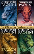 Cover: Eragon Band 1-4: Das Verm&auml;chtnis der Drachenreiter / Der Auftrag des &Auml;ltesten / Die Weisheit des Feuers / Das Erbe der Macht (4in1-Bundle) - cbj