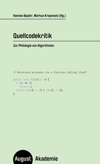 Abbildung von: Quellcodekritik - August Verlag