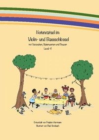 Abbildung von: Notenrätsel im Violin- und Bassschlüssel - BoD - Books on Demand