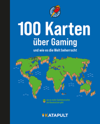 Abbildung von: 100 Karten über Gaming - KATAPULT Verlag