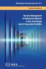 Cover: Security Management of Radioactive Material in Use and Storage and of Associated Facilities - International Atomic Energy Agency