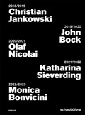 Cover: Plakatkampagnen der Schaub&uuml;hne 2018 bis 2022 - Kerber Verlag