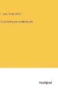 Cover: Tunes to Hymns in the Rivulet - Anatiposi Verlag