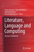 Cover: Literature, Language and Computing - Springer