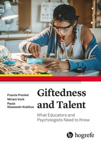 Enlarge image Cover: Giftedness and Talent - Hogrefe Publishing