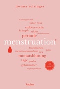 Cover: Menstruation. 100 Seiten - Reclam