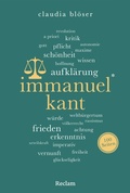 Cover: Immanuel Kant. 100 Seiten - Reclam