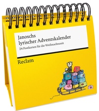 Abbildung von: Janoschs lyrischer Adventskalender | Dekorativer Postkarten-Adventskalender zum Aufstellen von Janosch - Reclam