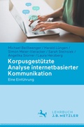Cover: Korpusgest&uuml;tzte Analyse internetbasierter Kommunikation - J.B. Metzler