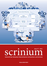 Abbildung von: Scrinium Band 77 - 2023 - Verlag Anton Pustet Salzburg
