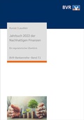 Cover: Jahrbuch 2022 der Nachhaltigen Finanzen - DG Nexolution