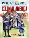 Cover: Picture the Past: Life in Colonial America, Historical Coloring Book - Dover Publications Inc.
