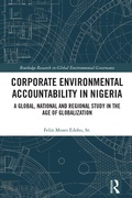 Cover: Corporate Environmental Accountability in Nigeria - Routledge