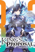 Cover: King's Proposal, Vol. 3 (light novel) - Yen Press