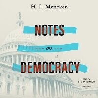 Enlarge image Cover: Notes on Democracy - Blackstone Publishing