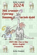 Cover: 2024 366 Croesair Cymraeg-Saesneg Un Bob Dydd / One-a-Day Welsh-English Crosswords - Independently Published