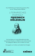 Cover: Literarisches Portrait Friedrich H&ouml;lderlin - Alfred Kr&ouml;ner Verlag