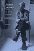 Cover: Johnson-Jahrbuch 29/2023 - Wallstein