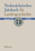 Abbildung von: Niedersächsisches Jahrbuch für Landesgeschichte - Wallstein