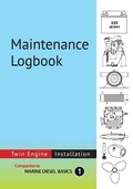 Cover: Maintenance Logbook - Twin Engine Installation - Voyage Press
