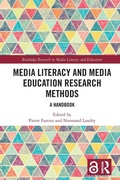 Cover: Media Literacy and Media Education Research Methods - Routledge