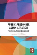 Cover: Public Personnel Administration - Routledge India