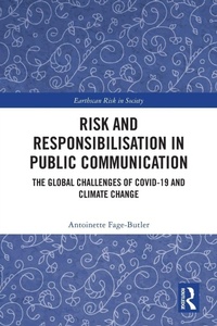 Enlarge image Cover: Risk and Responsibilisation in Public Communication - Routledge