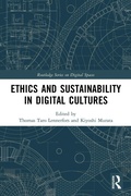 Cover: Ethics and Sustainability in Digital Cultures - Routledge