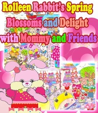 Enlarge image Cover: Rolleen Rabbit's Spring Blossoms and Delight with Mommy and Friends - Annie and Rowena