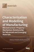 Cover: Characterisation and Modelling of Manufacturing - MDPI AG