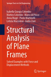 Enlarge image Cover: Structural Analysis of Plane Frames - Springer