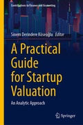 Cover: A Practical Guide for Startup Valuation - Springer