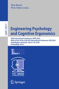 Abbildung von: Engineering Psychology and Cognitive Ergonomics - Springer