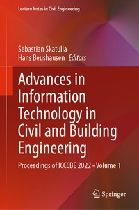 Enlarge image Cover: Advances in Information Technology in Civil and Building Engineering - Springer