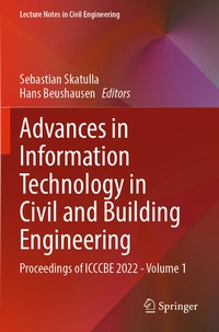 Enlarge image Cover: Advances in Information Technology in Civil and Building Engineering - Springer