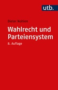 Cover: Wahlrecht und Parteiensystem - UTB