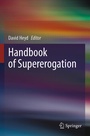 Cover: Handbook of Supererogation - Springer