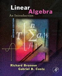 Abbildung von: Linear Algebra - Academic Press