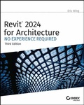 Cover: Revit 2024 for Architecture - Wiley-Scrivener