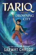 Cover: The Spiritstone Saga: Tariq and the Drowning City - Orchard Books
