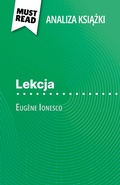 Cover: Lekcja ksiazka Eug&egrave;ne Ionesco (Analiza ksiazki) - MustRead.com (PL)