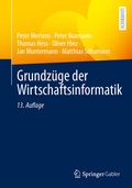 Cover: Grundz&uuml;ge der Wirtschaftsinformatik - Springer Gabler